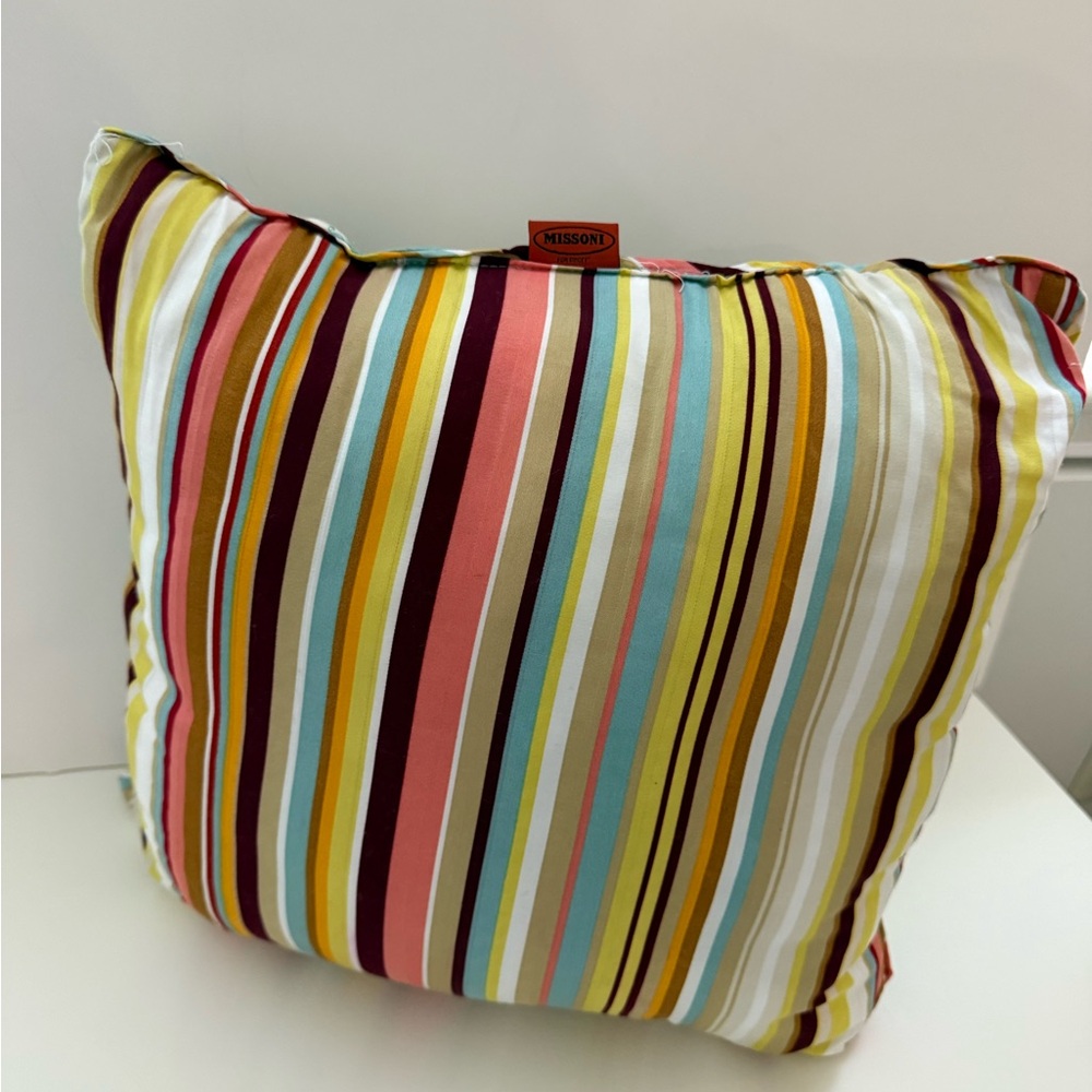 Missoni for Target Multicolor Striped Cushion